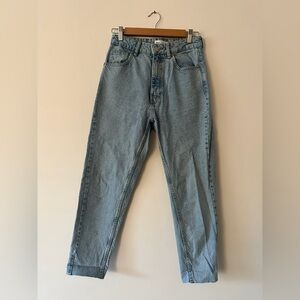 Zara Light Blue Mom Jeans